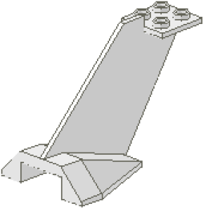 Náhradní Dílky - Použité / Letadlové díly / Ocas klín