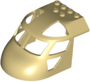 Náhradní Dílky - Použité / Letadlové díly / Trup letadla předek zakřivení nahoře 6 × 8 × 4