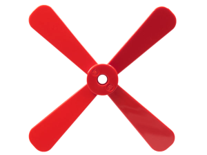 Náhradní Dílky - Použité / Letadlové díly / Vrtule 4 lopatky průměr 13 bez nopů