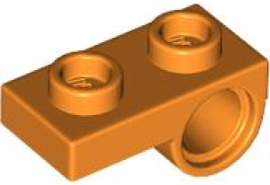 Placaté upravené 1 × 2 s otvorem pro pin dole