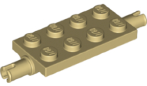 Placaté upravené 2 × 4 s nopama