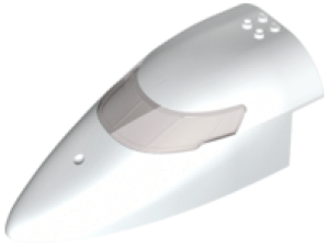 Trup letadla předek zakřivený 8 × 16 × 5