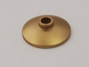 Lego Satelit otočený 2 × 2 kovově zlatá (4740)