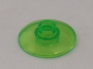 Lego Satelit otočený 2 × 2 průhledná jasně zelená (4740)